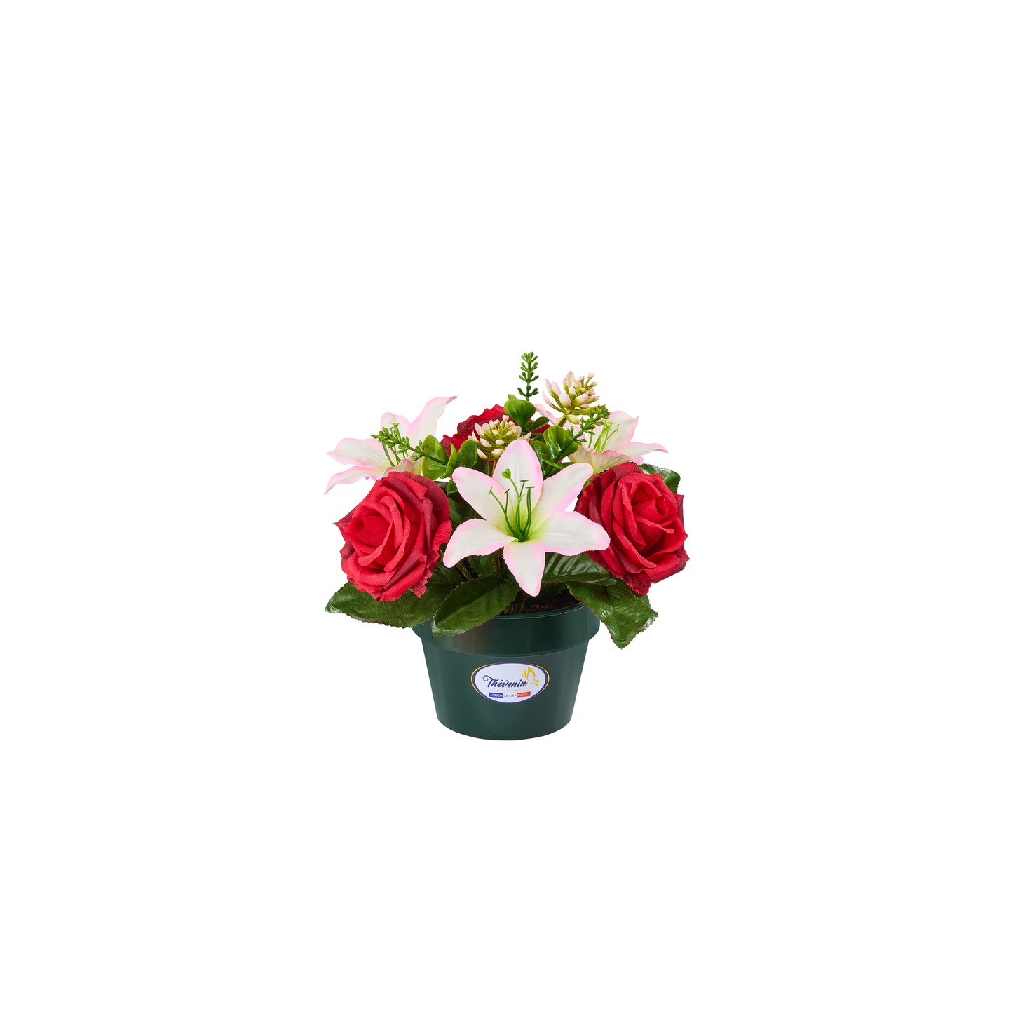 POT DE ROSES/LYS/CACTEES