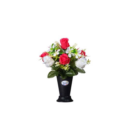 Cone Rose 2 Tons Fleurettes