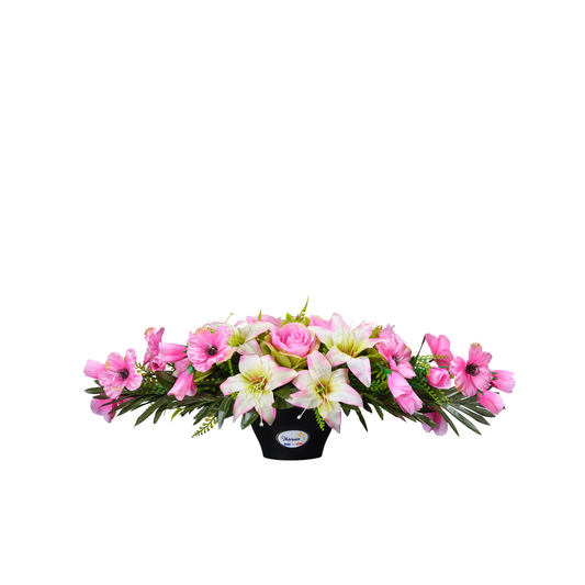 Coussin De Roses/Lys/Anemones