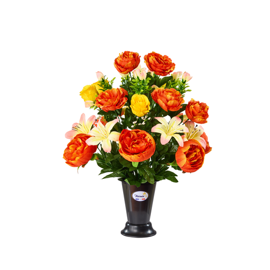 Cone De Pivoines/Roses/Lys