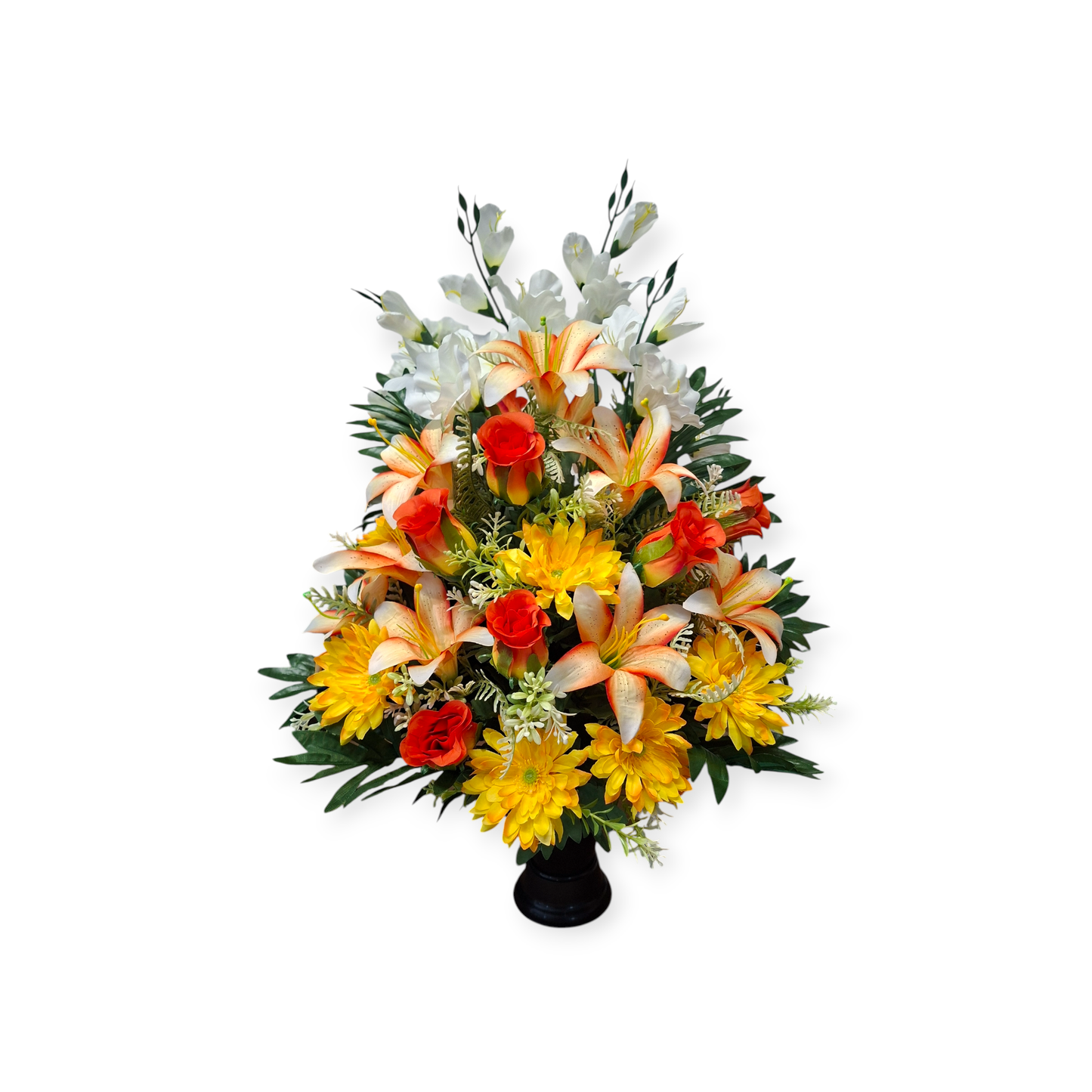 Cone Gerberas/Lys/Boutons/Glaieuls